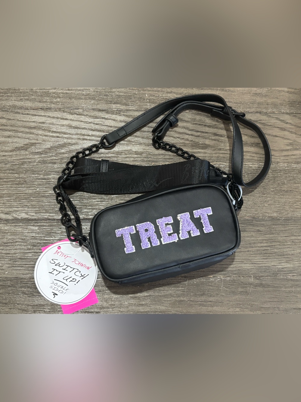 Betsey Johnson • Trick or Treat Double-Sided Halloween Crossbody - Picture 3 of 16